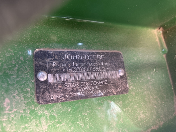 2025 John Deere S7 800