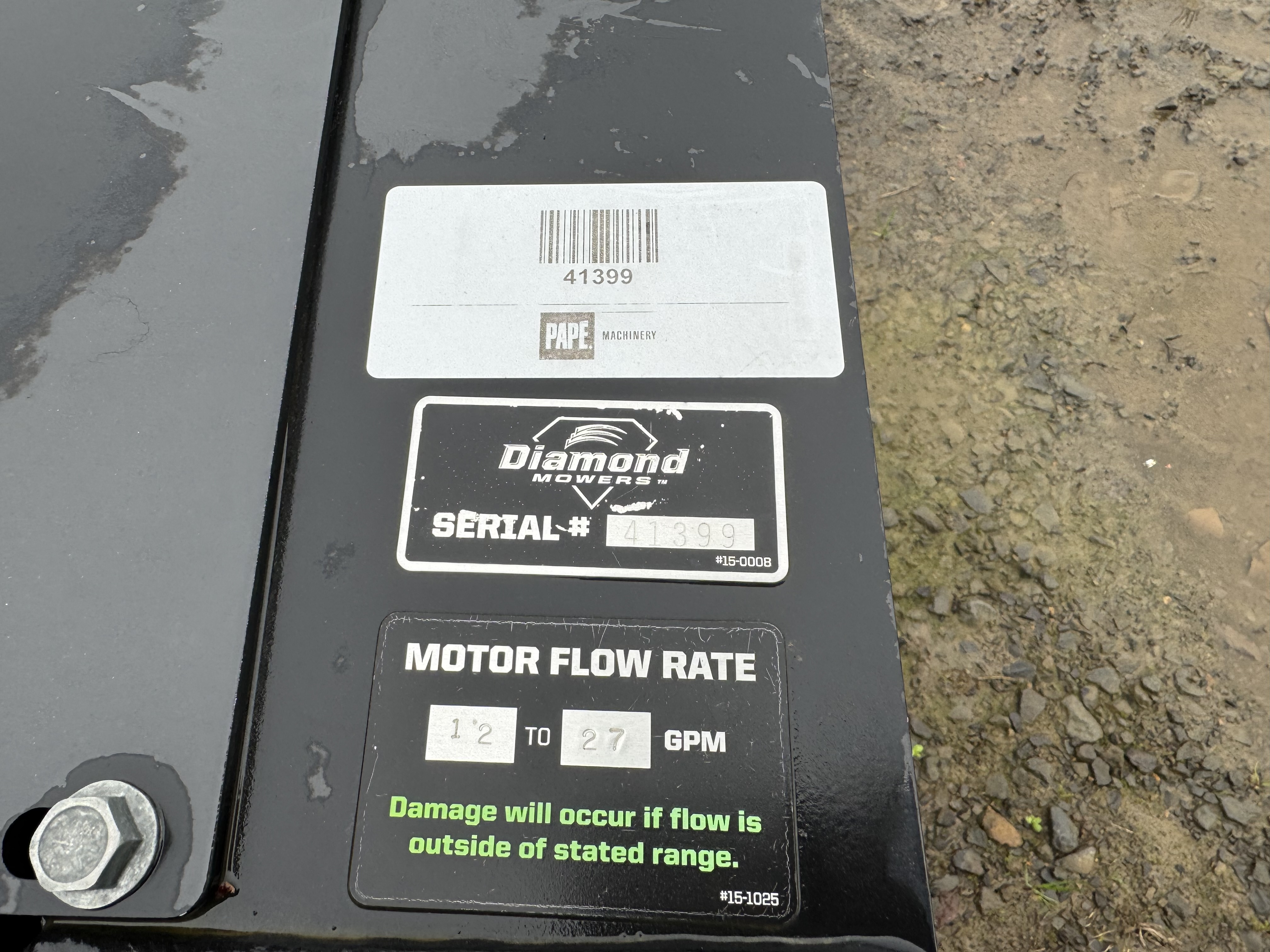 2022 Diamond Mower FDE030