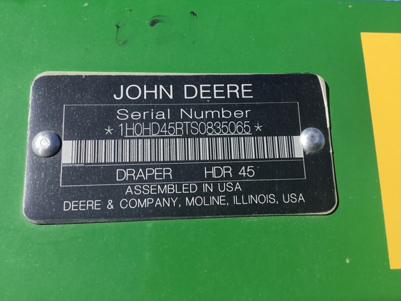 2025 John Deere HD45R