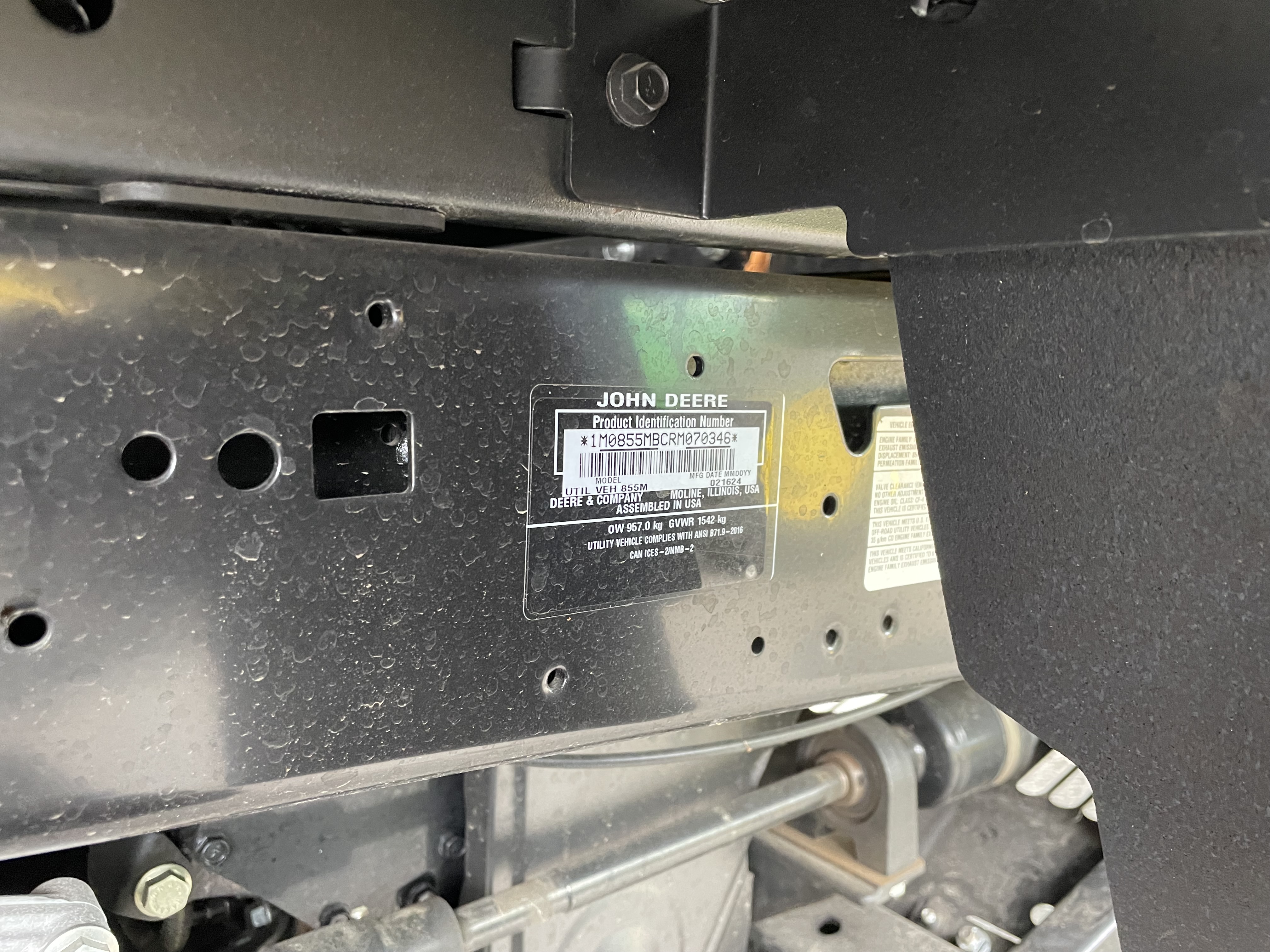 2024 John Deere 855MS4