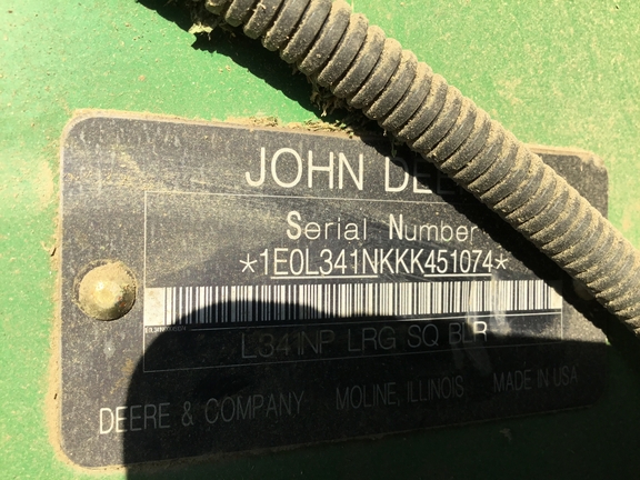 2019 John Deere L341