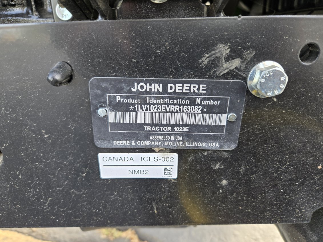 2024 John Deere 1023E