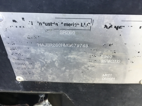 2021 New Holland SR260