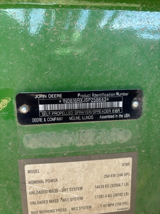 2025 John Deere 616R