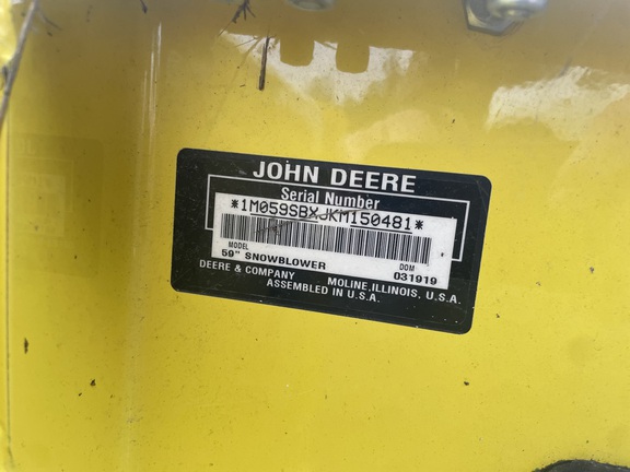 2019 John Deere 59SB
