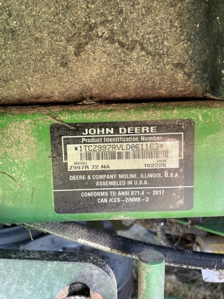 2021 John Deere Z997R