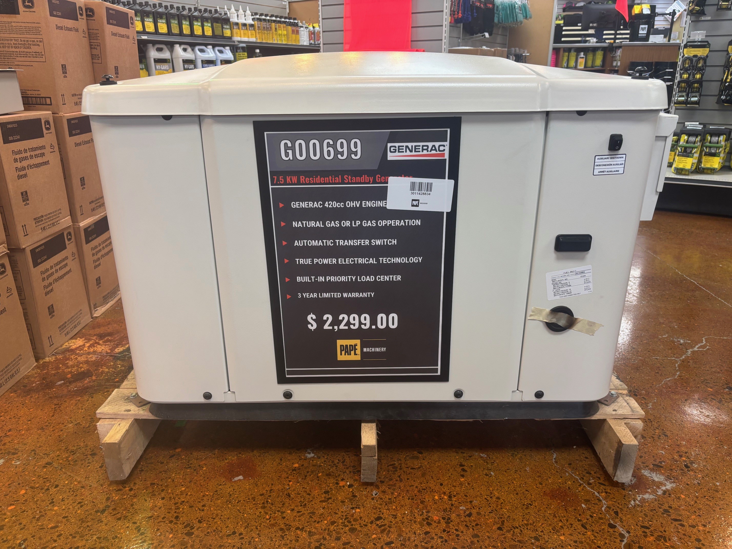 2022 Generac G00699