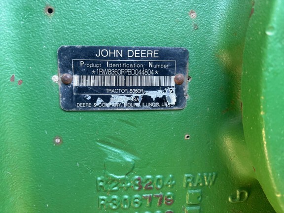 2011 John Deere 8360R