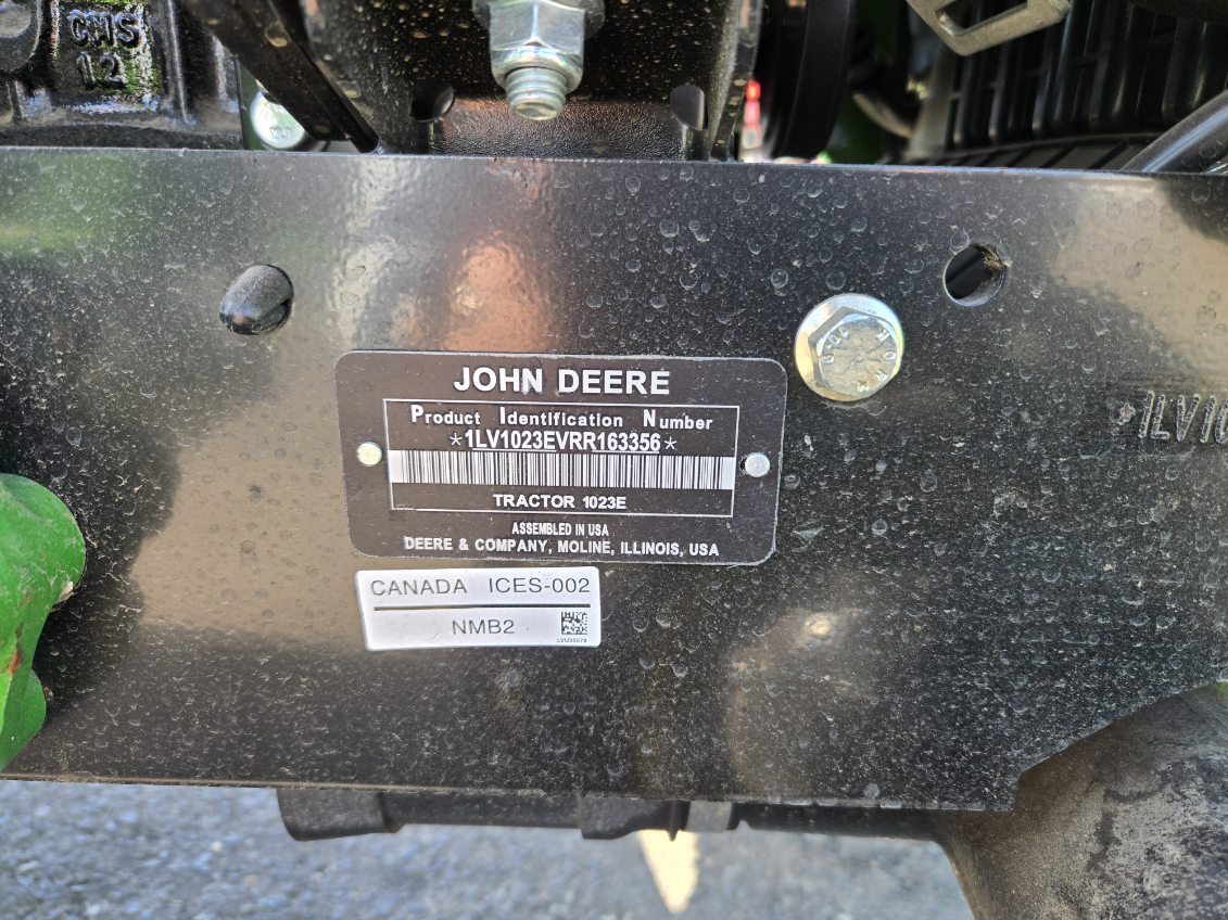 2024 John Deere 1023E
