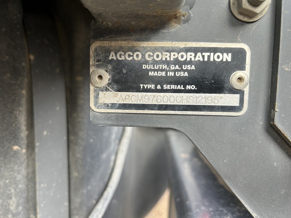 2012 Massey Ferguson WR9760