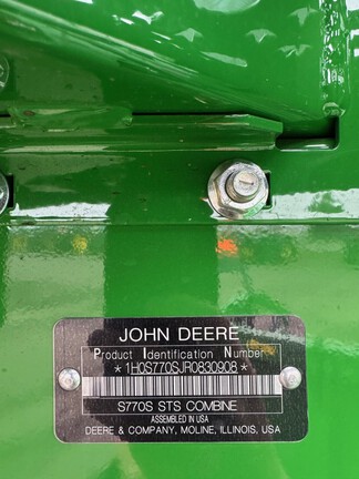 2024 John Deere S770