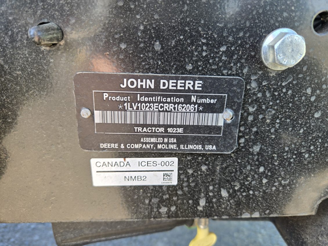 2024 John Deere 1023E