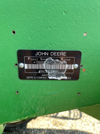 2012 John Deere 8360RT