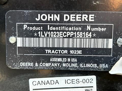 2023 John Deere 1023E