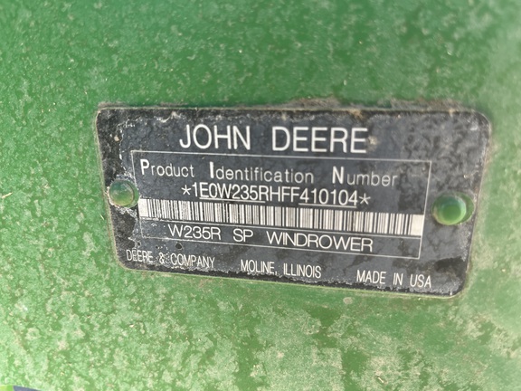 2016 John Deere W235