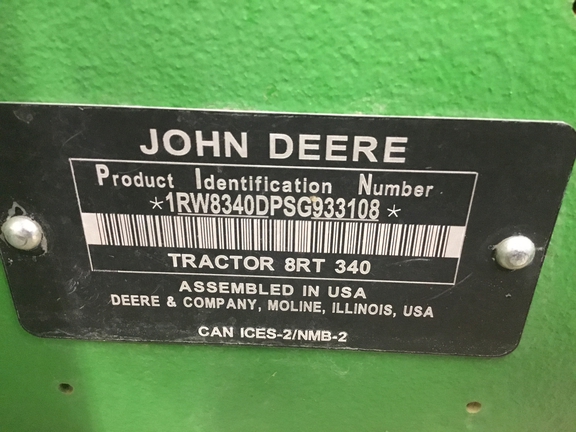 2025 John Deere 8RT340