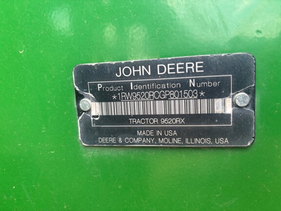 2016 John Deere 9520RX