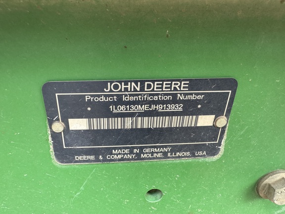 2018 John Deere 6130ML