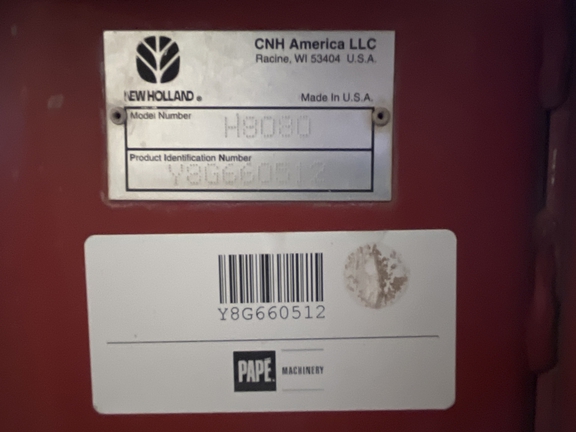 2009 New Holland H8080