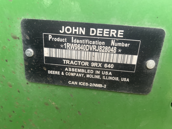 2025 John Deere 9RX640