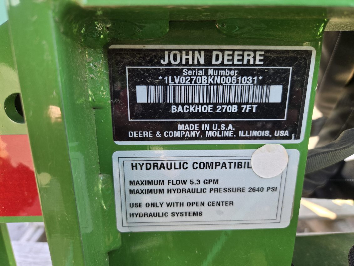 2022 John Deere 270B