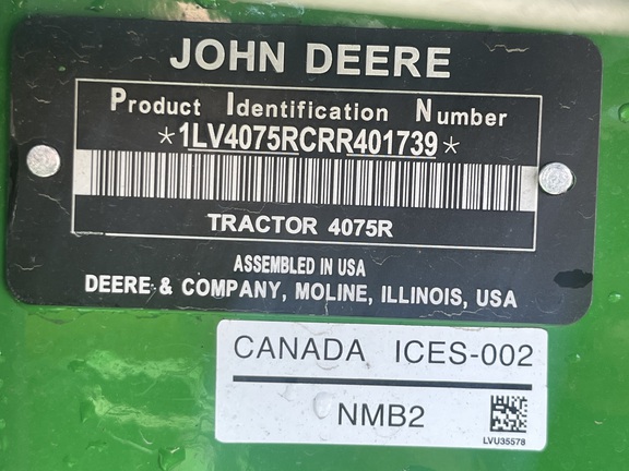2024 John Deere 4075R