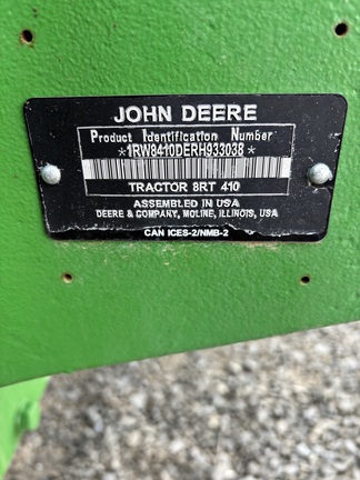 2025 John Deere 8RT410
