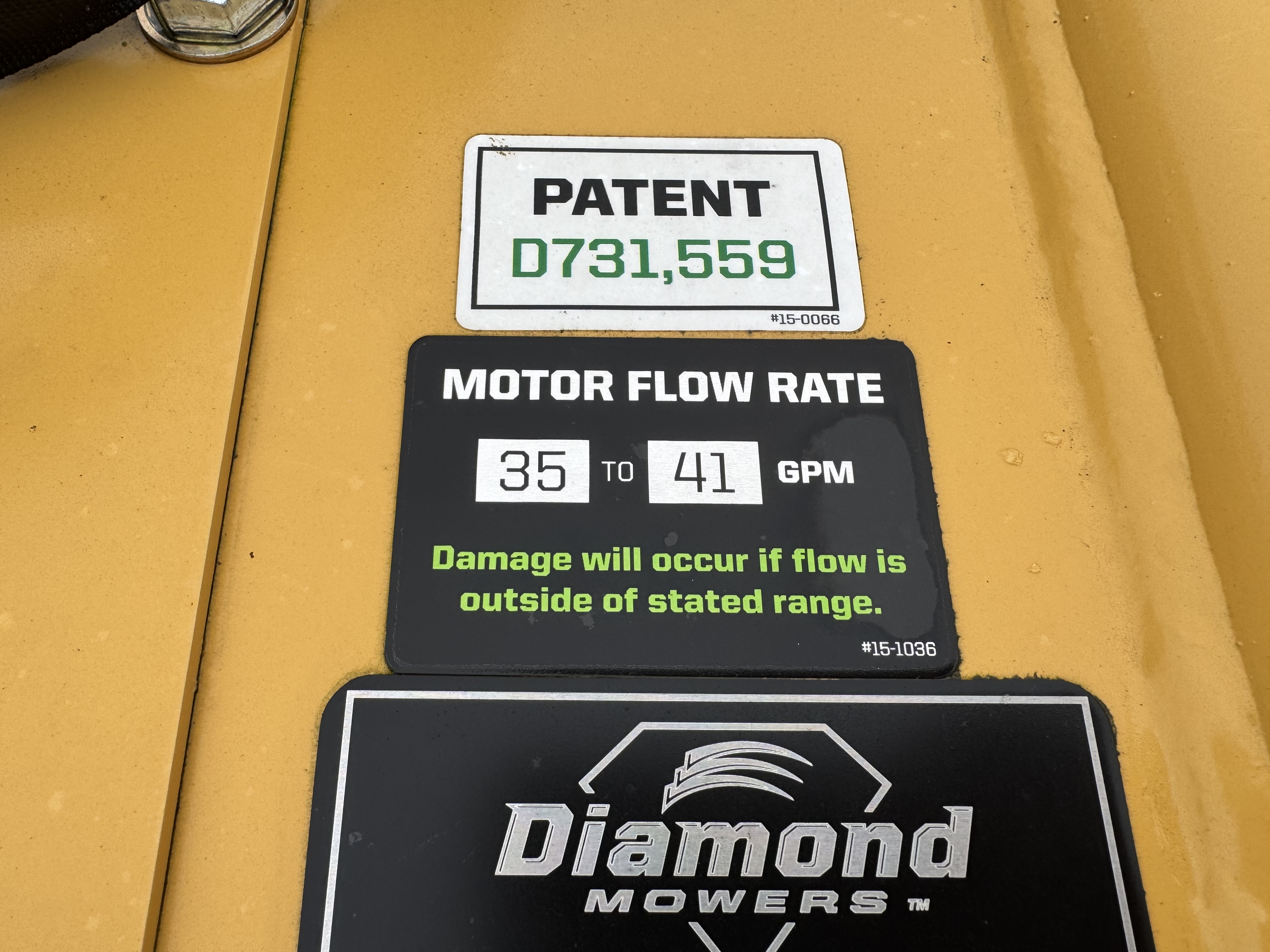 2024 Diamond Mower DLR072