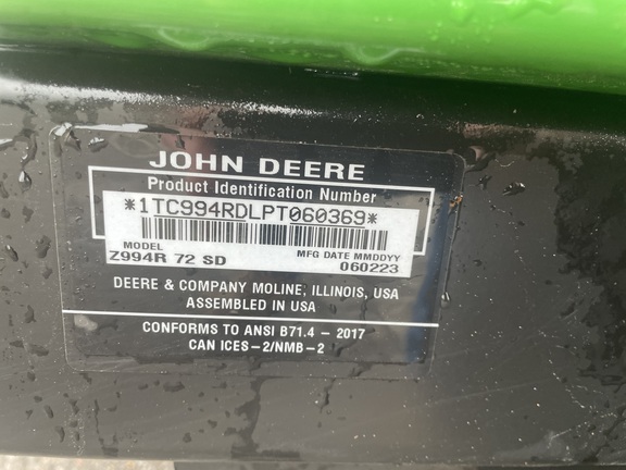 2023 John Deere Z994R