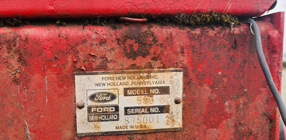 1992 New Holland 580