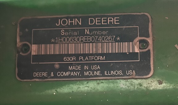 2011 John Deere 630R