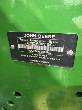 2021 John Deere 9520RX