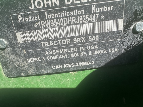 2024 John Deere 9RX540