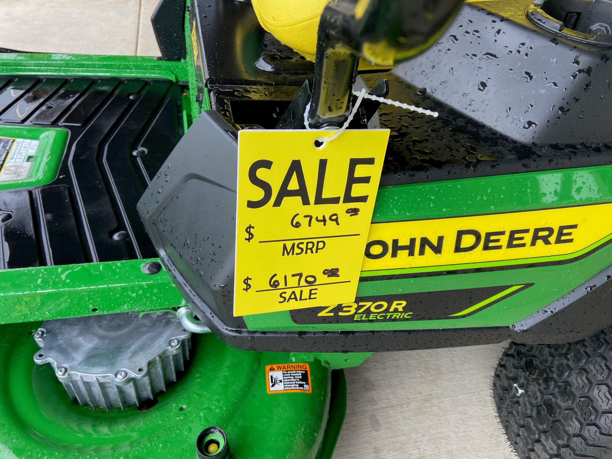 2025 John Deere Z370R