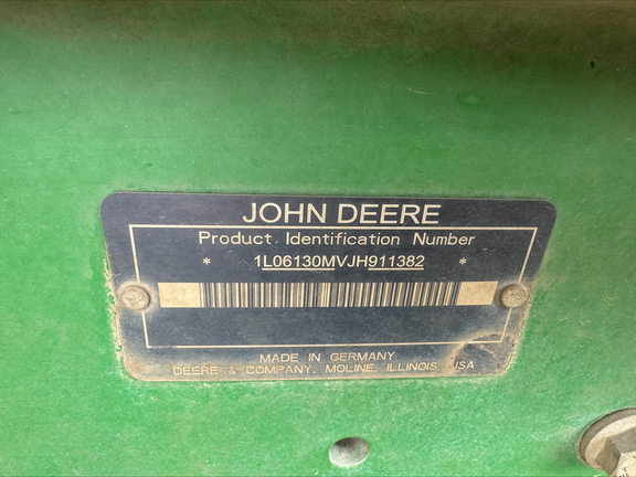 2018 John Deere 6130ML