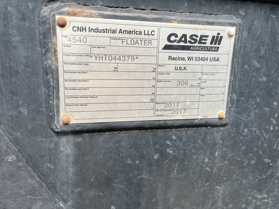2017 Case IH4540