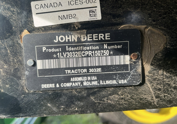 2023 John Deere 3032E