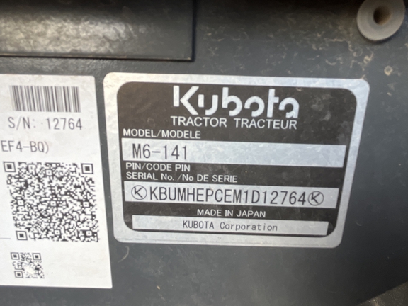 2021 Kubota M6-141