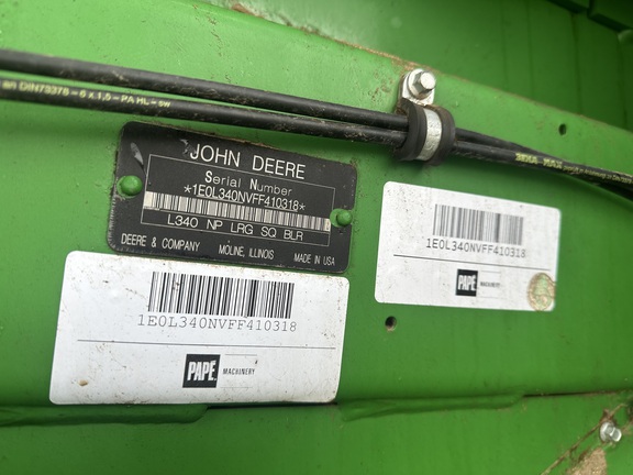 2015 John Deere L340