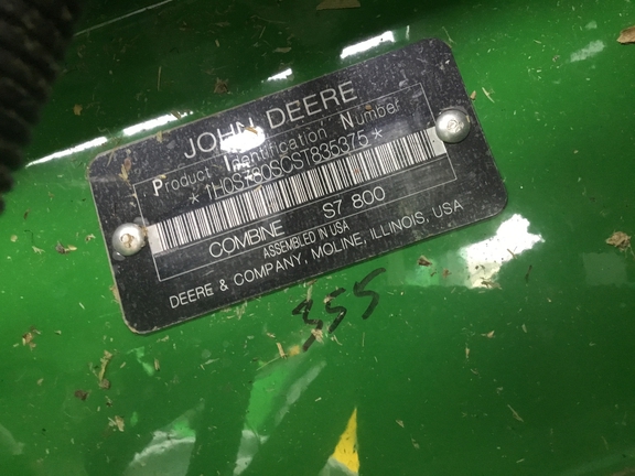 2025 John Deere S7800