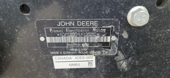 2020 John Deere 1023E