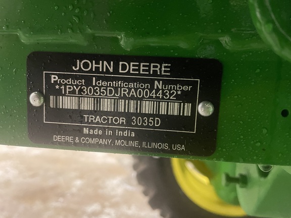 2024 John Deere 3035D