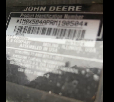 2024 John Deere X584