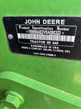 2025 John Deere 9R640