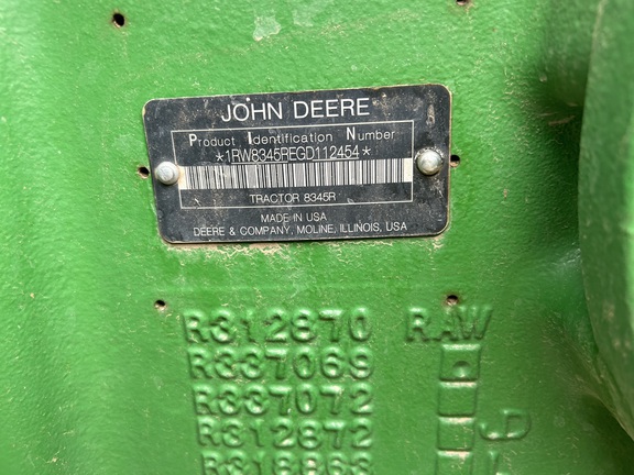 2016 John Deere 8345R