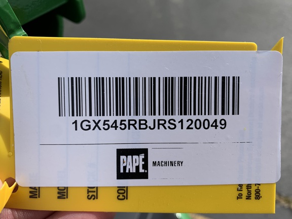 2025 John Deere Z545R