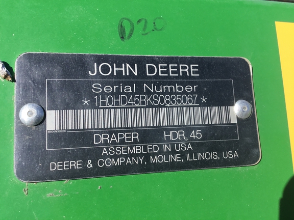 2025 John Deere HD45R