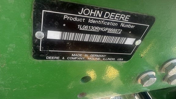 2016 John Deere 6130R