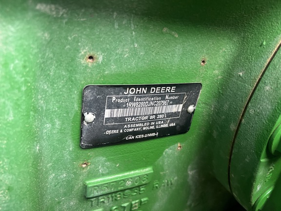 2022 John Deere 8R 280