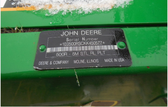 2015 John Deere W260